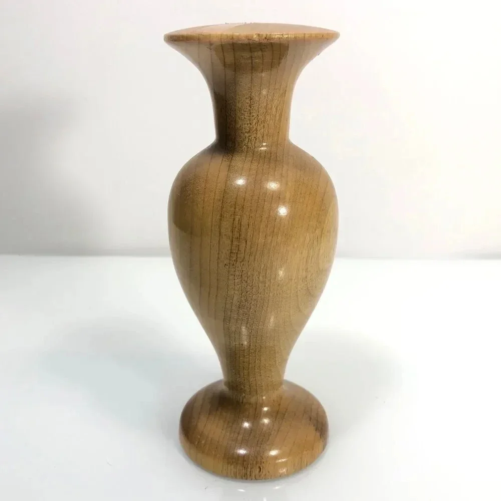 Vintage‎ Handmade Oregon Myrtlewood Vase